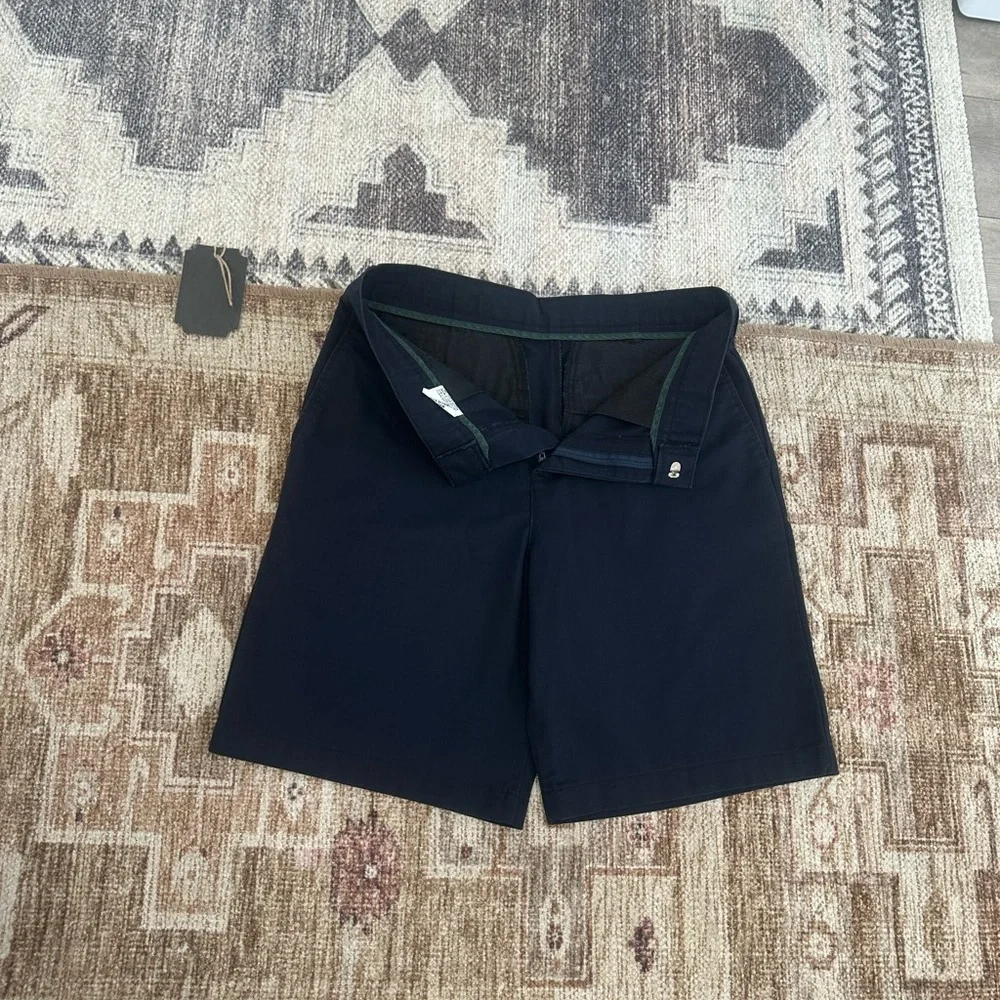 Flynn O’Hara Boys Navy Blue Chino Shorts Uniform Shorts Size 30w Twill Walking